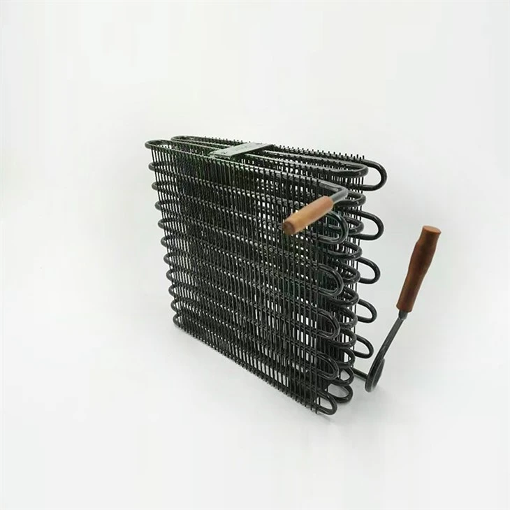 Copper Tube Aluminum Fin Air Cooling System Wire Condenser