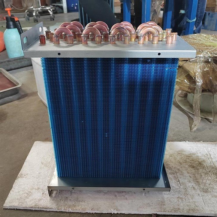 Display Cabinets Copper Tube Finned Condenser